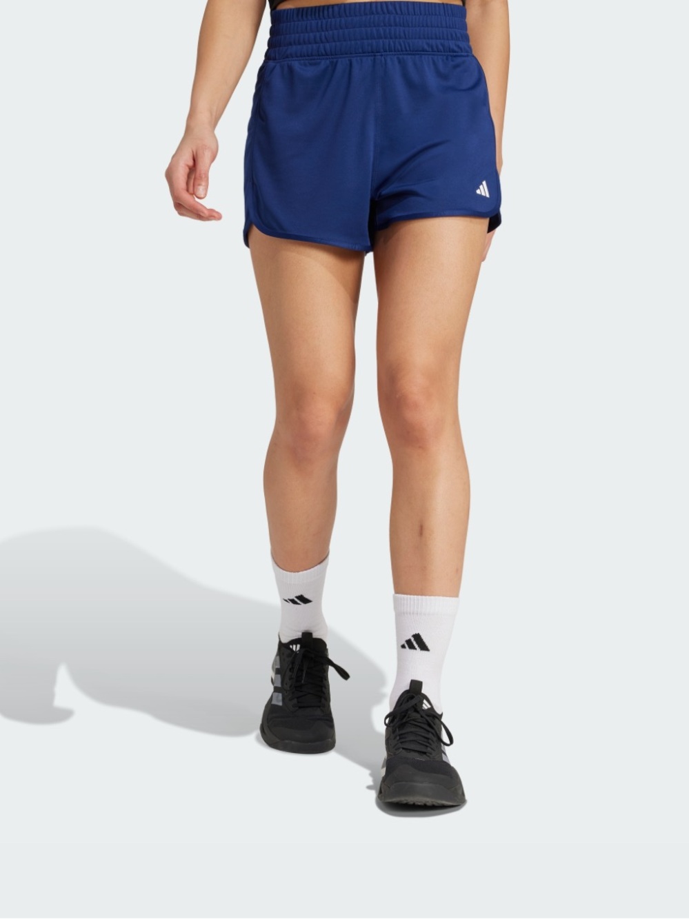 adidas Women’s Dark Blue Athletic Running Shorts